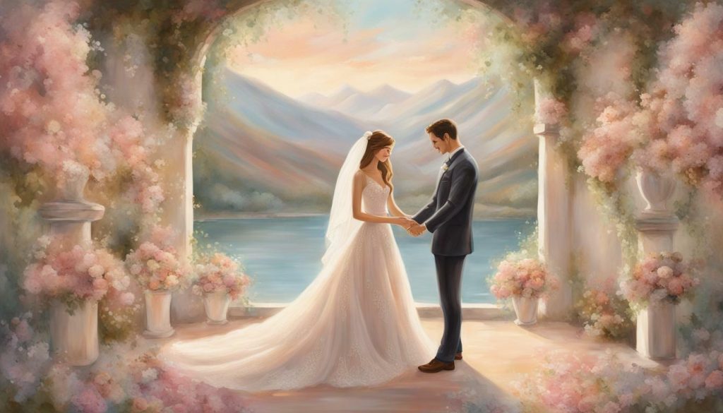 custom wedding painting