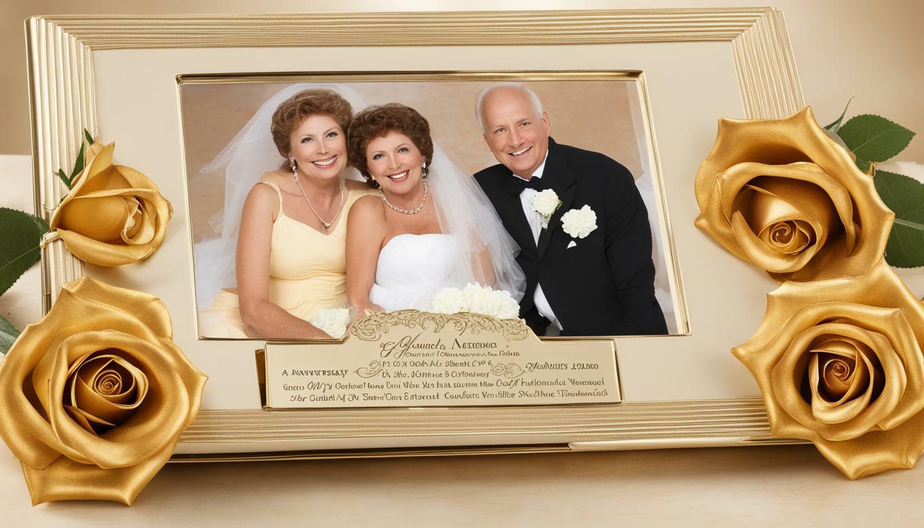gift ideas for 50th wedding anniversary