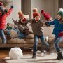 Unleash Winter Fun with Our Indoor Snowball Fight Set!