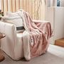 GOTCOZY 50”X60” Electric Heated Blanket: Soft Silky Plush with 4 Heating Levels, 3 Hour Auto Shut Off, Machine Washable and ETL Certified (Rose Dust)