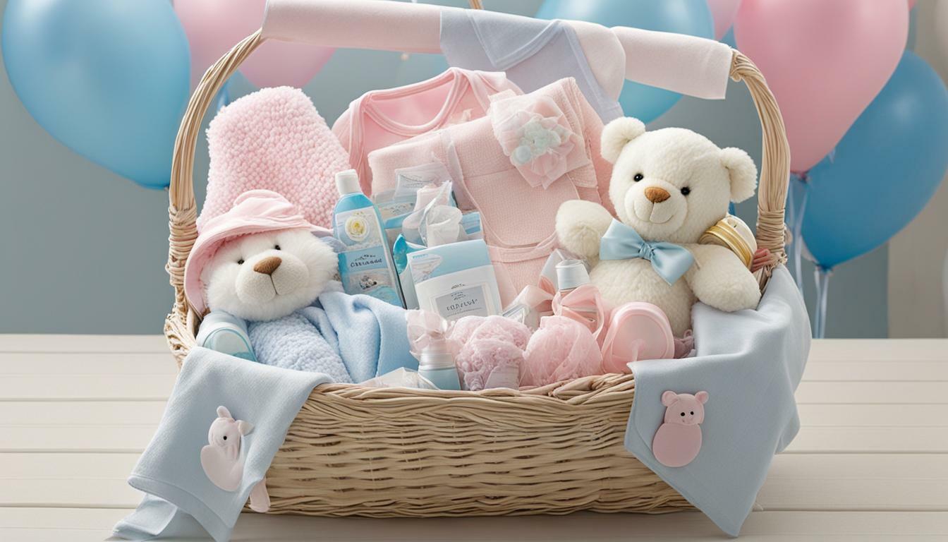 Baby shower gift basket ideas