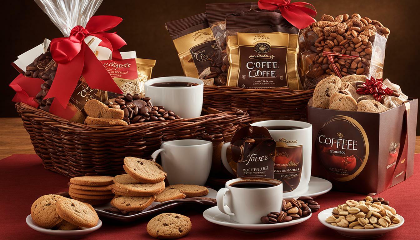 Coffee gift basket ideas for American coffee lovers.