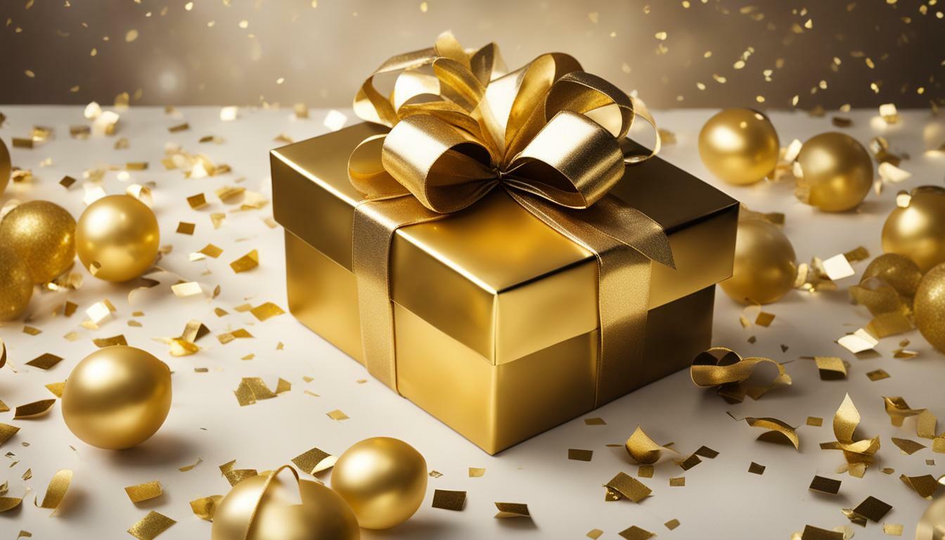 golden birthday gift ideas