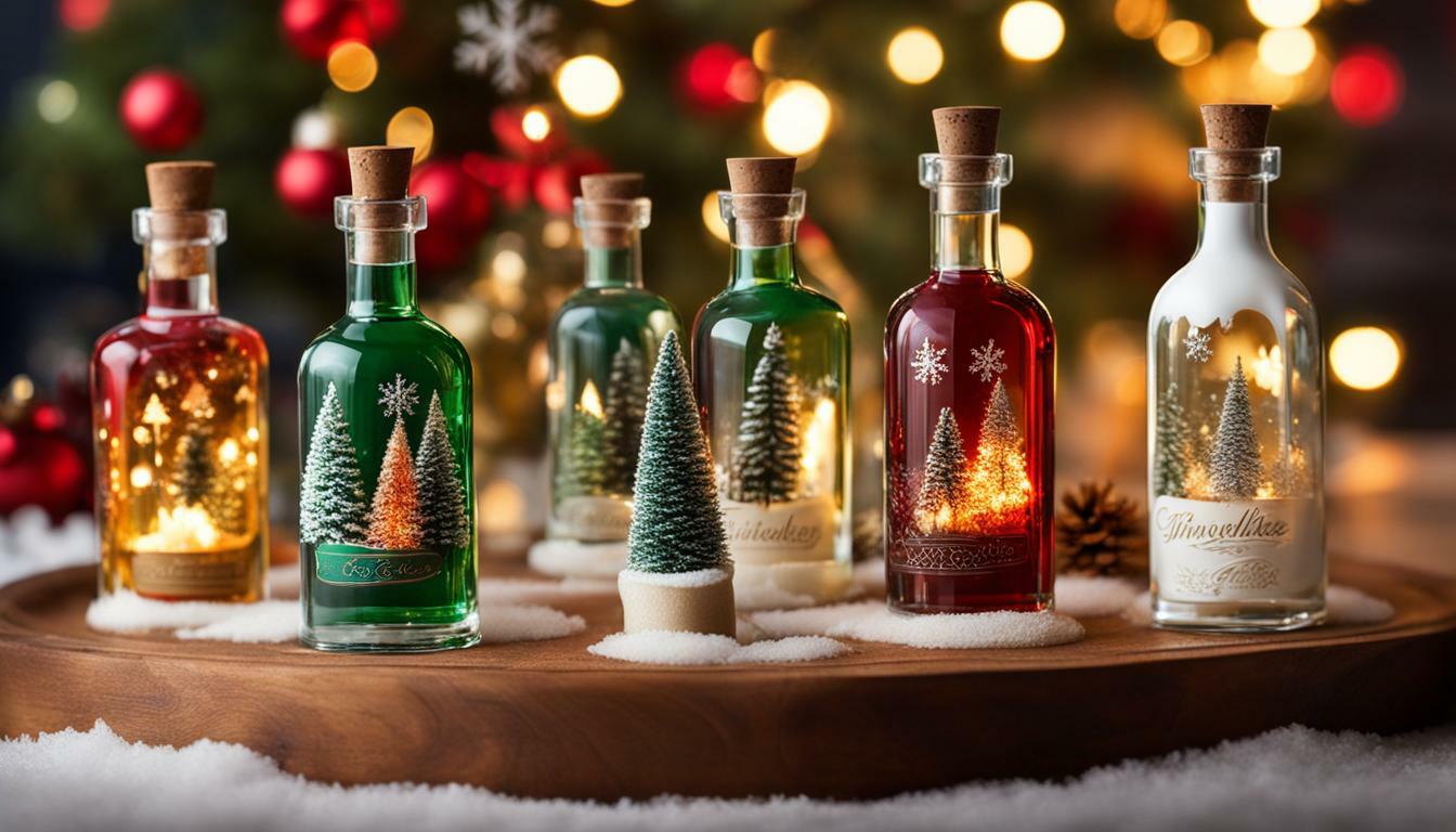 mini liquor bottle christmas gift ideas