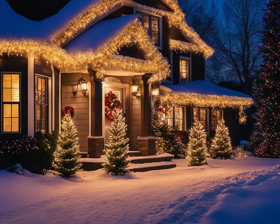Classic Solar Outdoor Christmas Lights