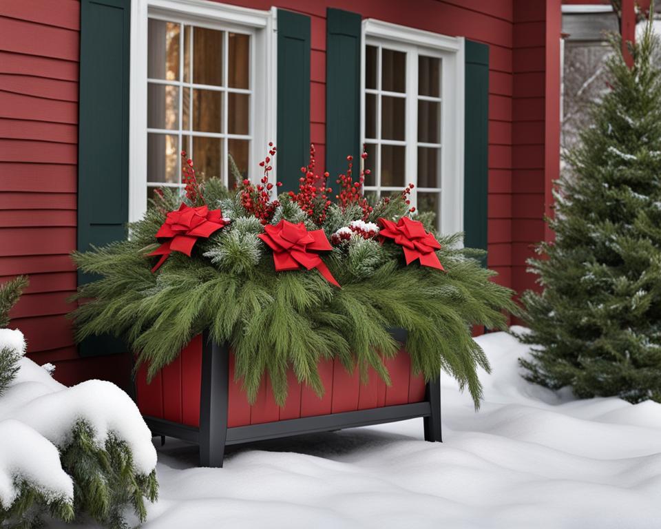 Tips for Maintaining Outdoor Christmas Planters