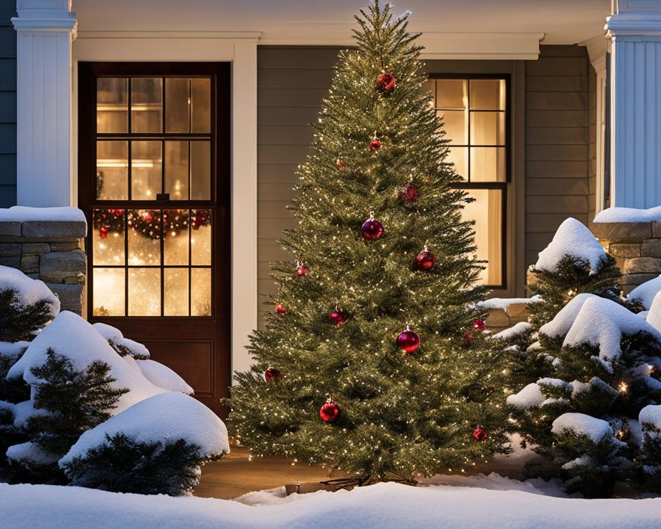 Weather Resistant Christmas Tree