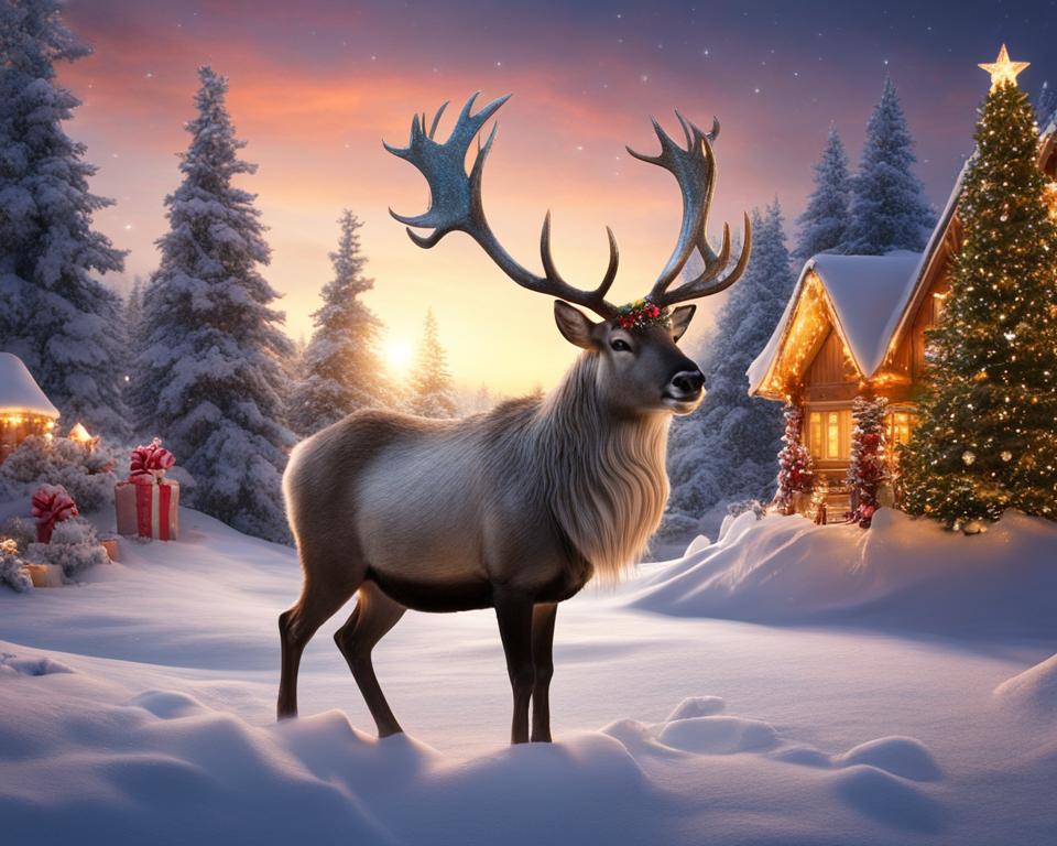 animated reindeer outdoor decorations