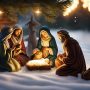 Experience the Magic of a Christmas Nativity Scene Outdoor