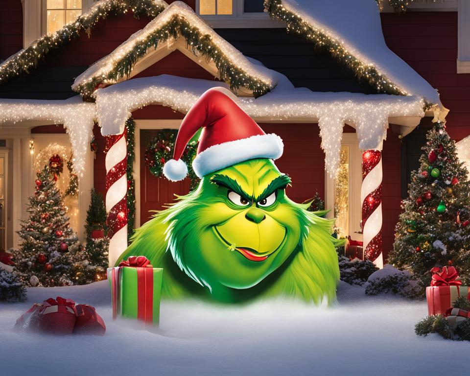grinch christmas lawn decorations