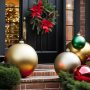 Make a Statement with Large Outdoor Christmas Decorations