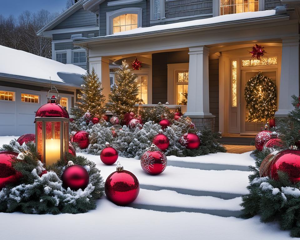 large outdoor christmas ornaments
