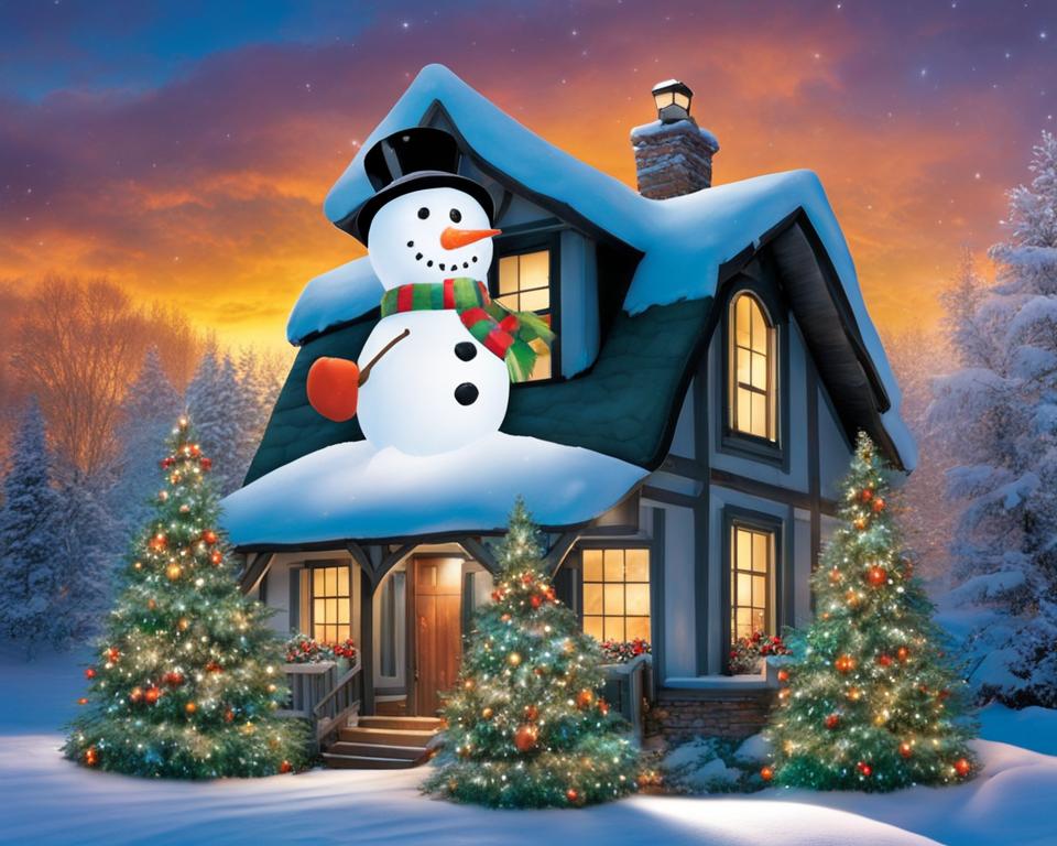 outdoor Christmas inflatables