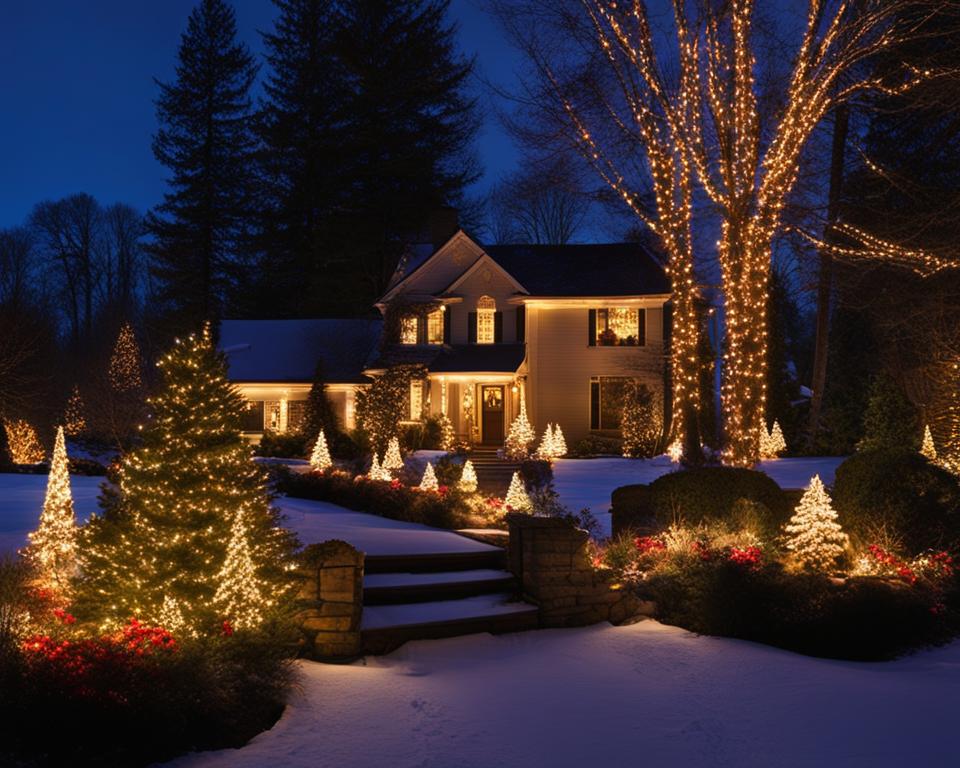 outdoor battery operated christmas lights