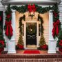 Deck the Halls: Stylish Outdoor Christmas Swag for Your Home