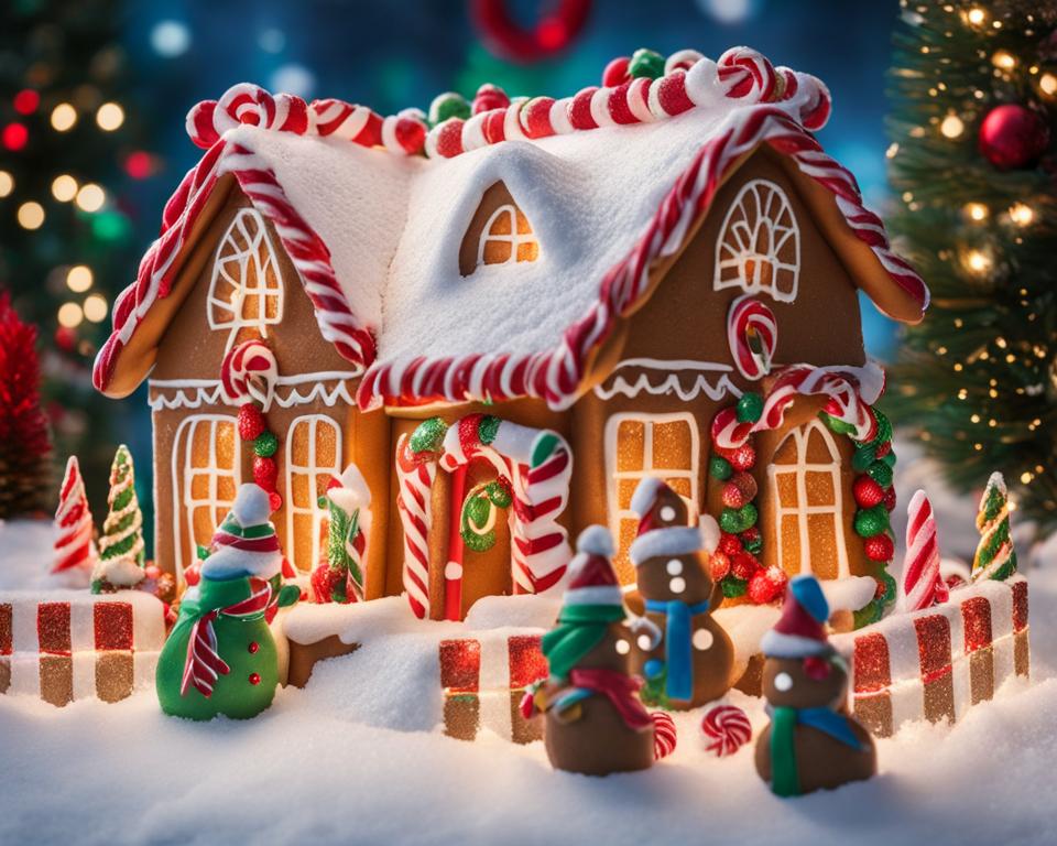 outdoor gingerbread house decorations