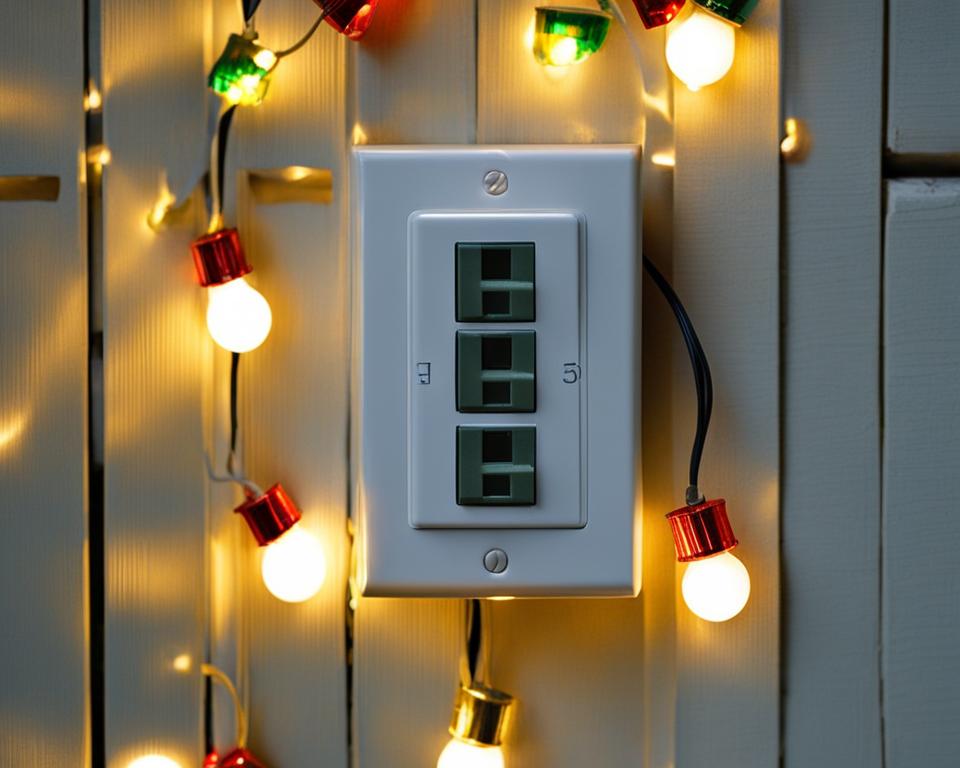 outdoor light timer switch