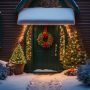 Outdoor Lighted Christmas Wreath: Illuminate Your Holiday Spirit!