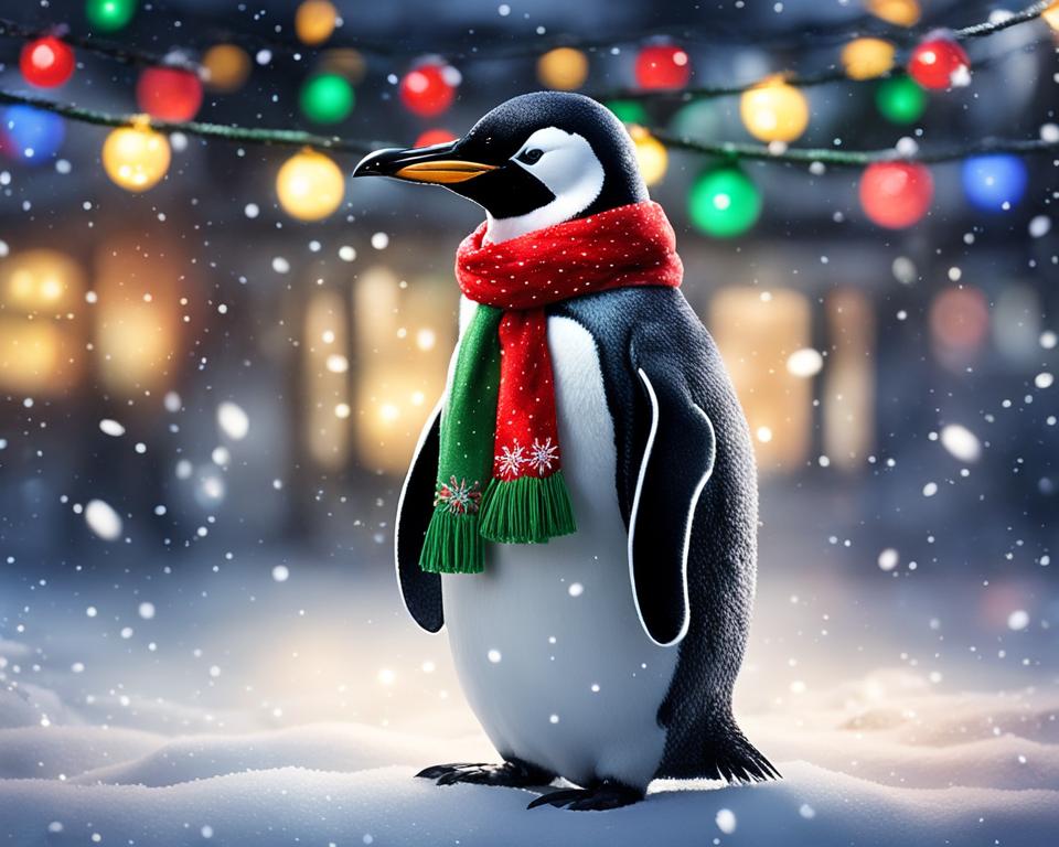 penguin outdoor christmas decoration