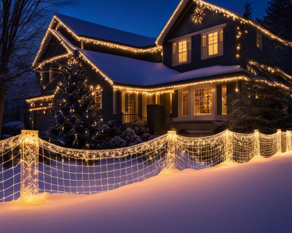 weatherproof christmas net lights