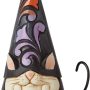 Enesco Jim Shore Heartwood Creek Halloween Black Cat Gnome Figurine