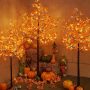 LIGHTSHARE Artificial Lighted Maple Tree Warm White Fall Decorations Indoor Ourdoor