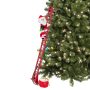 Mr. Christmas Super Climber Musical Animated Christmas Decoration, 42 Inches, White Santa