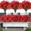 Satefello 20 Bundles Outdoor Artificial Flowers for Outside Front Porch Hanging Planter Decoration