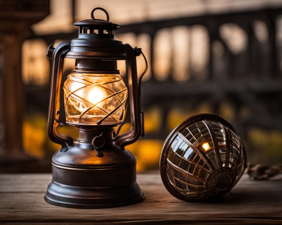 railroad lantern globe