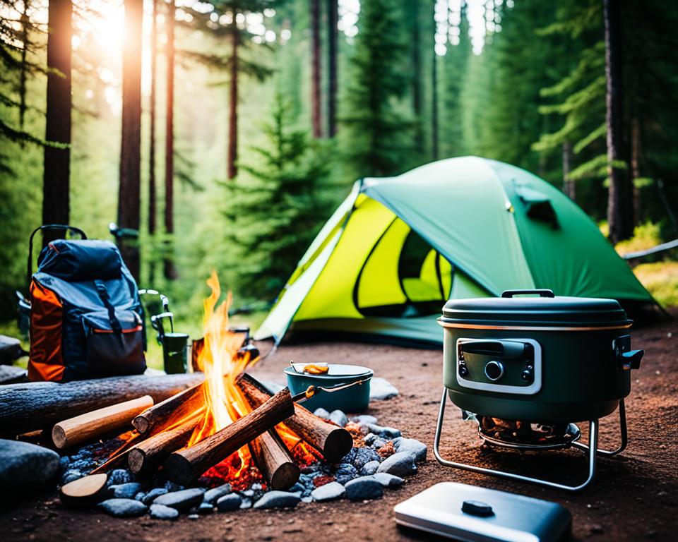 High-quality camping gear