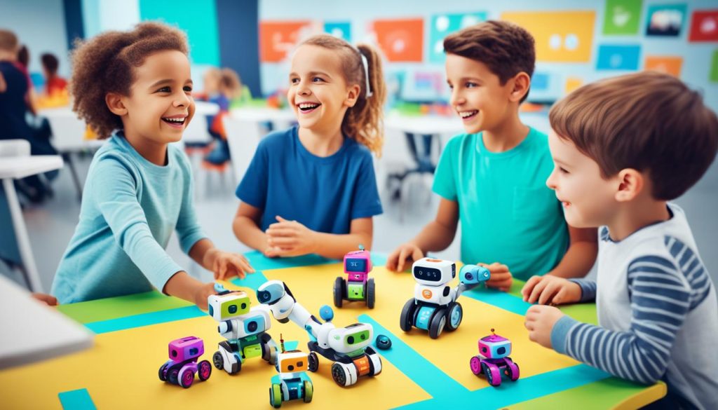 AI robots for child development