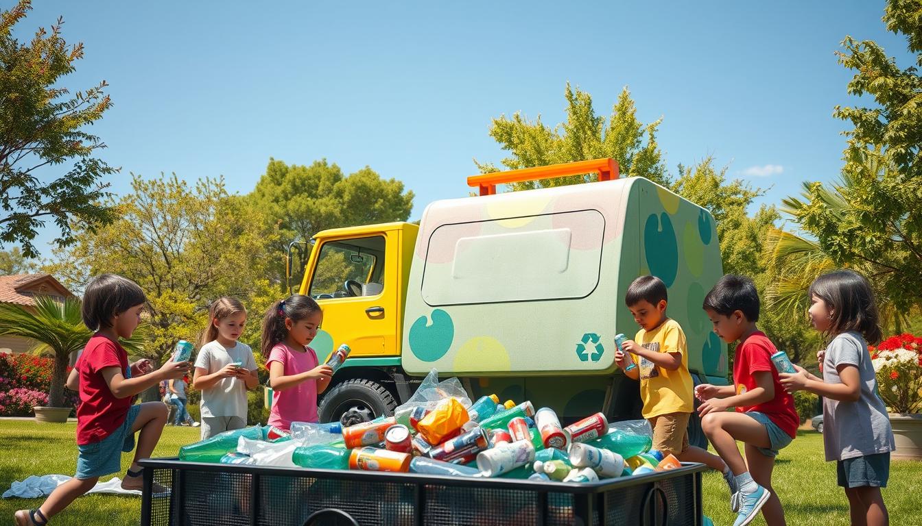 Green Toys Recycling Truck