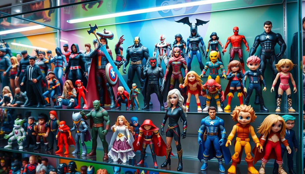 Action figures and collectible dolls