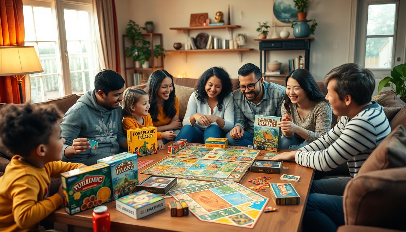 Cooperative games for families