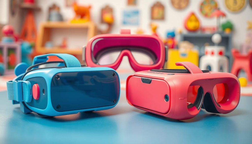 Kid-friendly virtual reality goggles