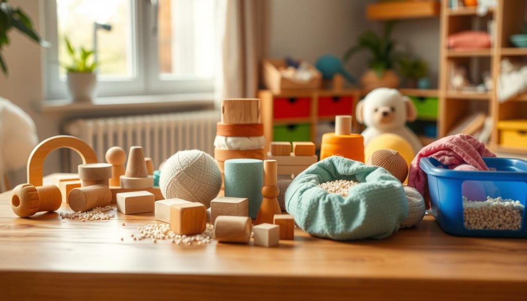 Montessori sensory toys for engaging sensory exploration