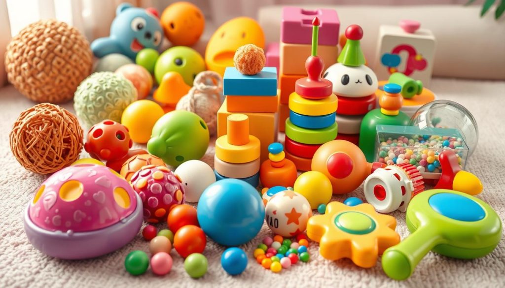 Types of sensory toys for children