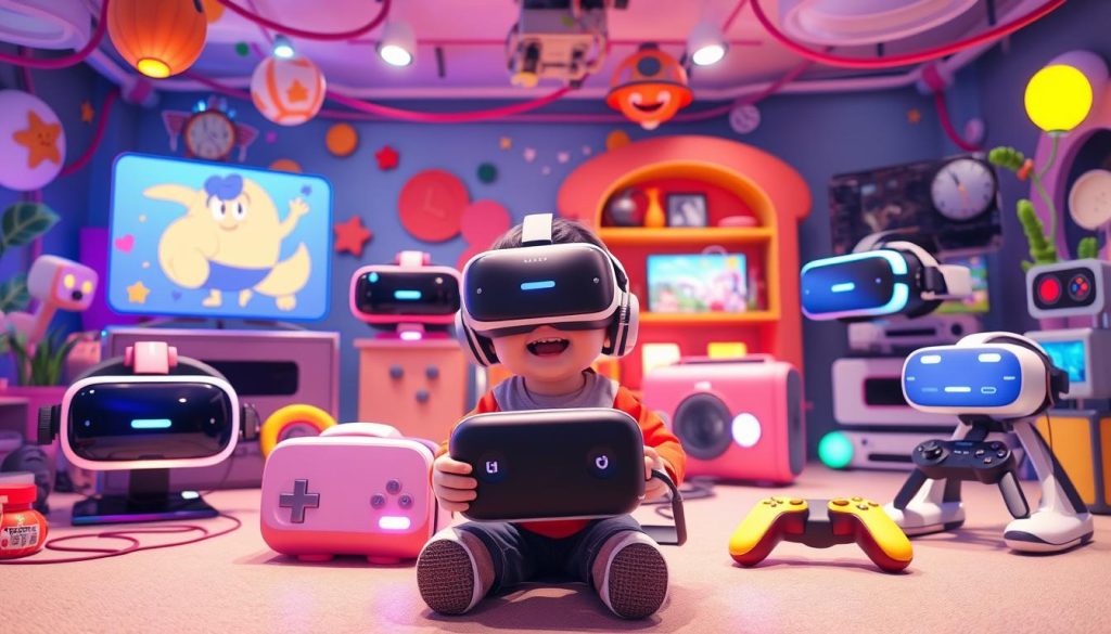 VR gaming sets for children