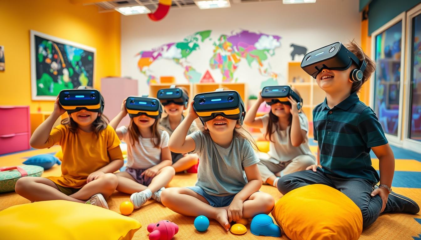 Virtual reality headsets for children