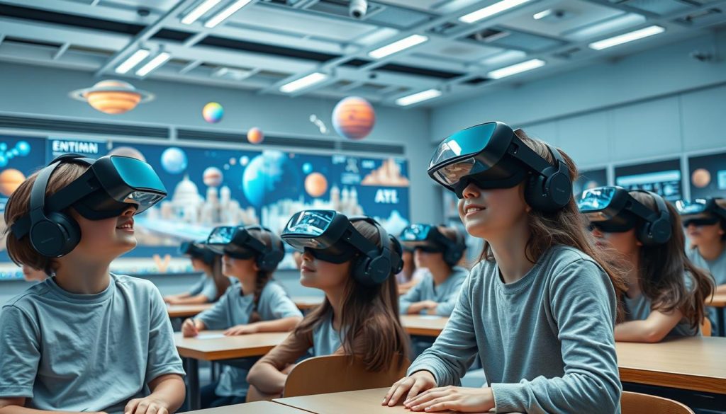 Virtual reality learning tools