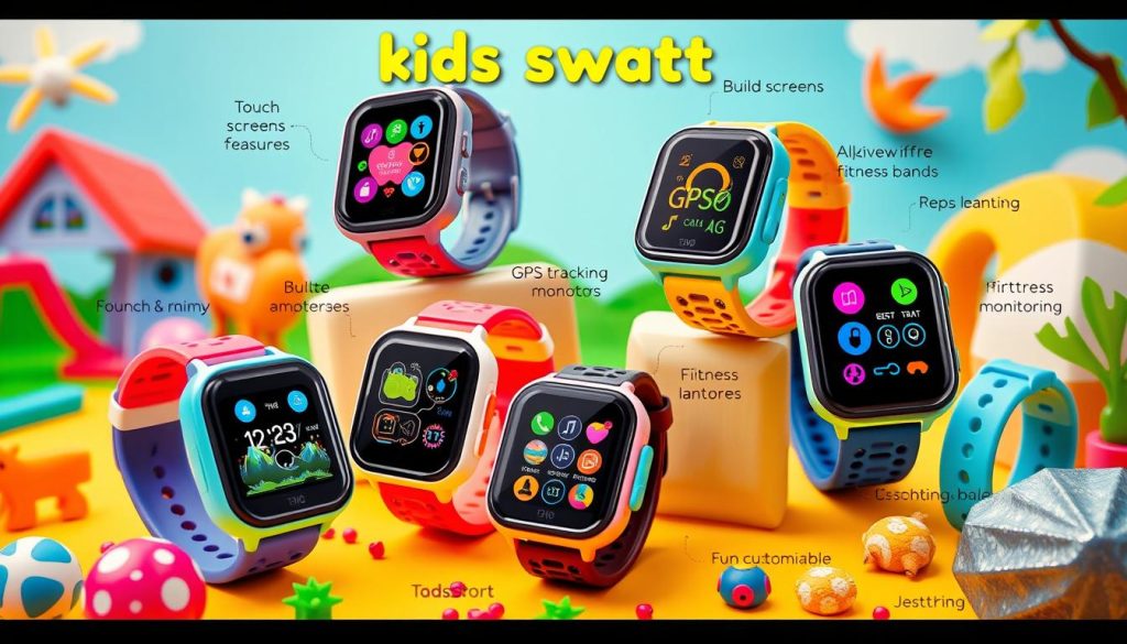 features of kids smartwatches