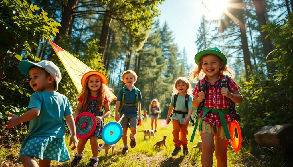 getting kids outdoors