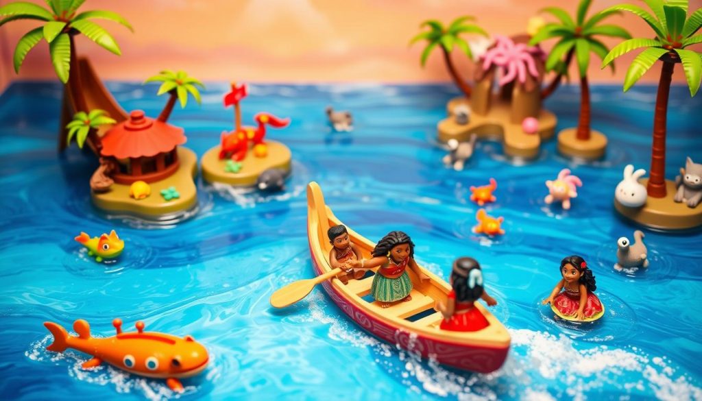 Moana 2 Canoe Crew Playset