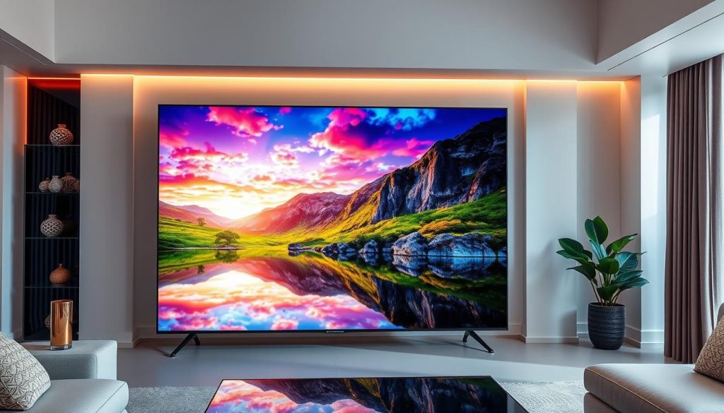 QLED technology display quality