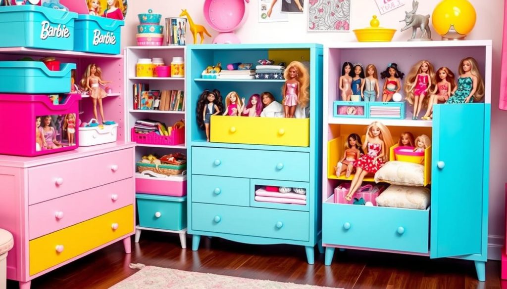 doll storage solutions for Barbie dolls