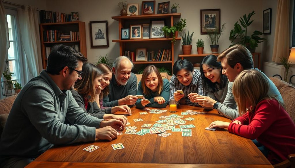 Family Card Games Night