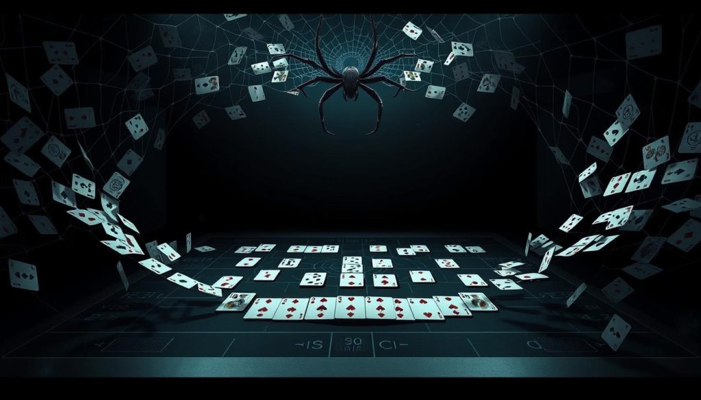 Spider Solitaire Online Strategy Game