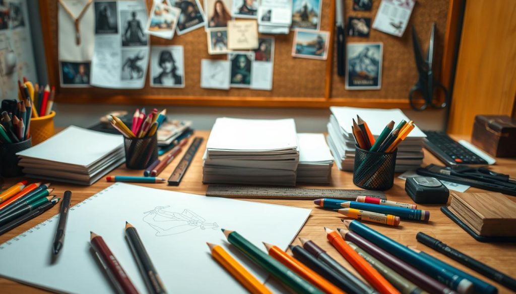 Card Game Design Tools and Materials