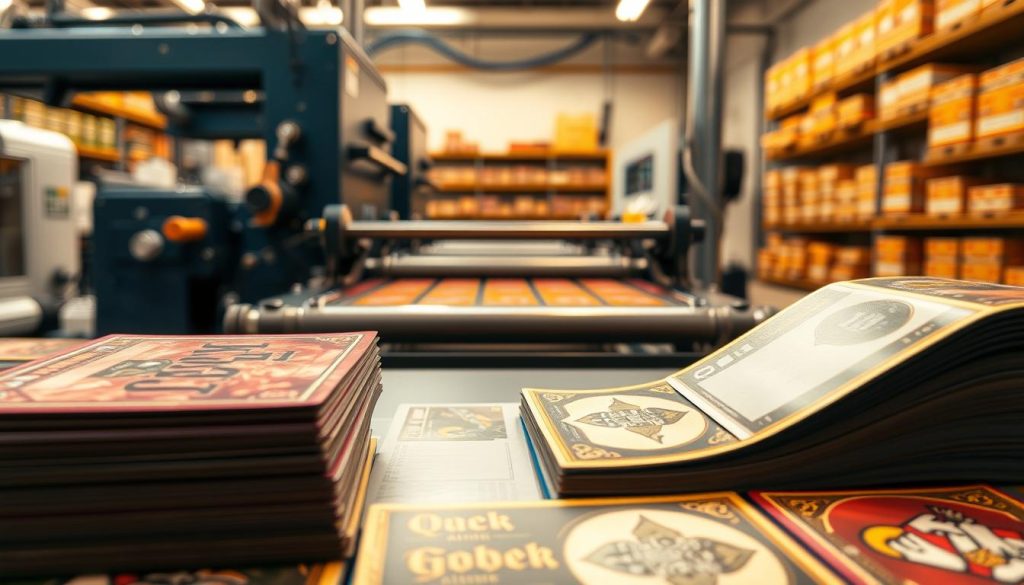 Card Game Printing Techniques