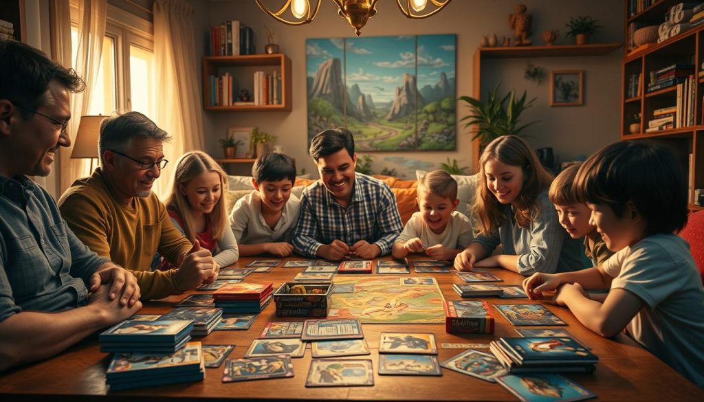 Cooperative card games for families